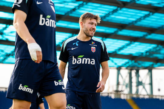 Fredrik André Bjørkan of the Norwegian national football