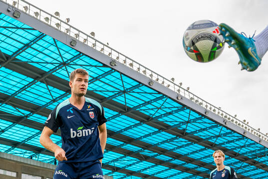 Bläddra bland fler bilder av Football, Nations League, Norway, training