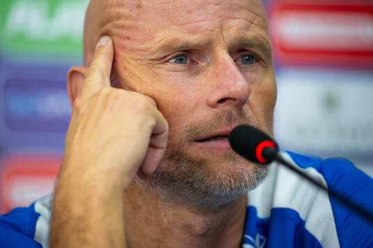 Ståle Solbakken, head coach of the Norwegian national