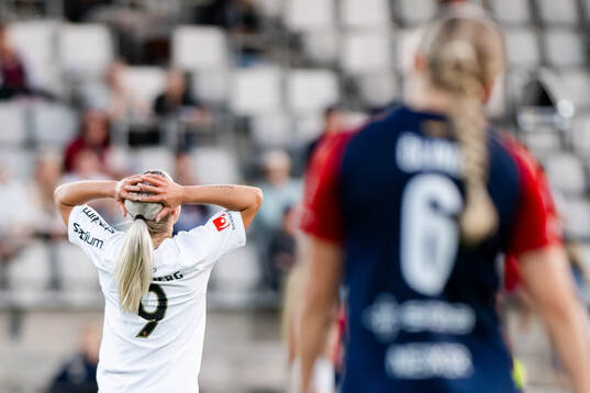 Brommapojkarnas Johanna Svedberg deppar