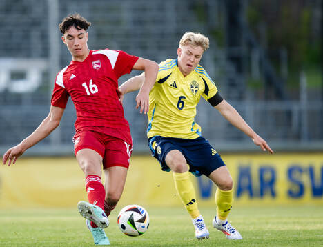 Jeremy Perera of Gibraltar and Daniel Svensson of Sweden