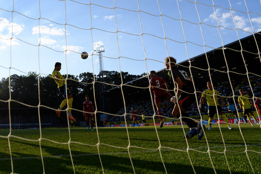 Jusef Erabi of Sweden scores 3-0