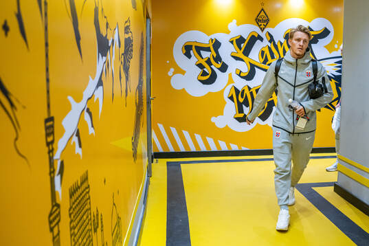 Martin Ødegaard of Norway arrives