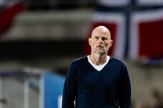 Head coach Ståle Solbakken of Norway