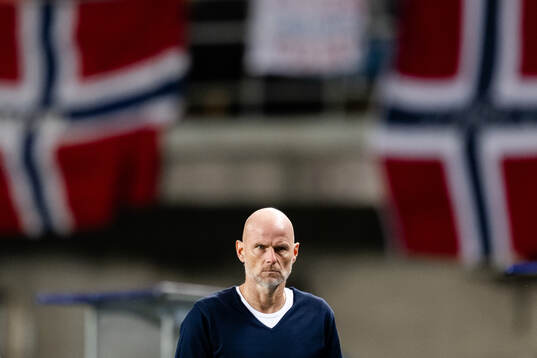 Head coach Ståle Solbakken of Norway