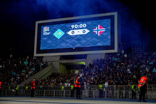 The final score is shown