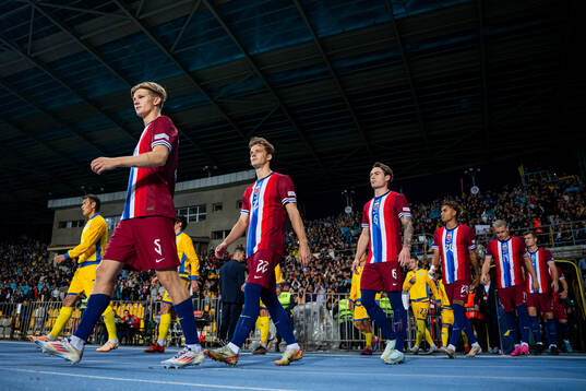 David Møller Wolfe, Felix Horn Myhre and Patrick Berg of