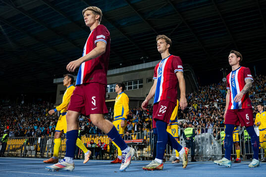 David Møller Wolfe, Felix Horn Myhre and Patrick Berg of