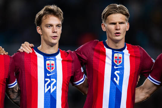 Felix Horn Myhre and David Møller Wolfe of Norway
