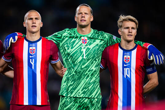 Leo Skiri Østigård, goalkeeper Ørjan Håskjold Nyland