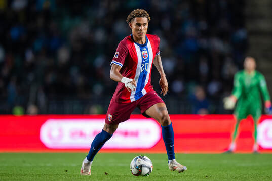 Antonio Nusa of Norway