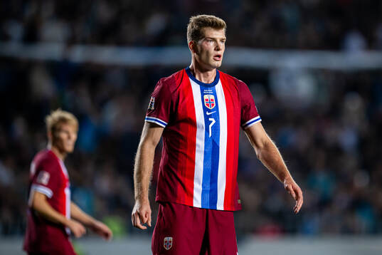 Alexander Sørloth of Norway