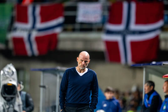Ståle Solbakken, head coach of Norway