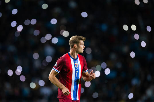 Alexander Sørloth of Norway