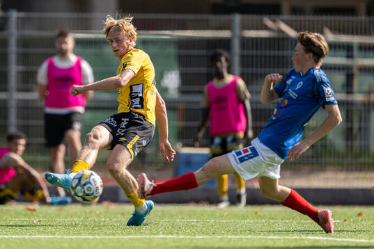 Elfsborgs Ludvig Richtner och Åtvidabergs Theo Jansson