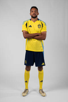 Alex Douglas of the Swedish men's football national team