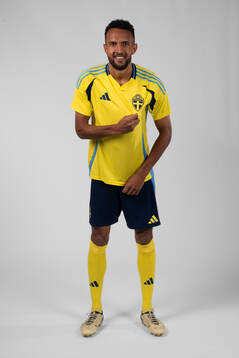 Alex Douglas of the Swedish men's football national team