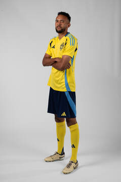 Alex Douglas of the Swedish men's football national team