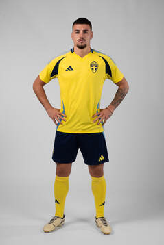 Edvin Kurtulus of the Swedish men's football national team