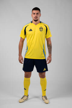 Edvin Kurtulus of the Swedish men's football national team
