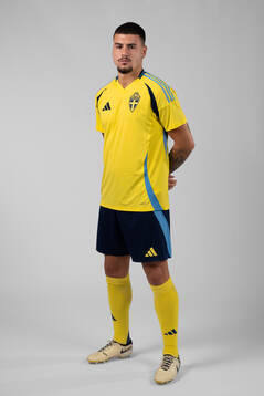 Edvin Kurtulus of the Swedish men's football national team