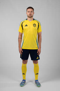 Gabriel Gudmundsson of the Swedish men's football national