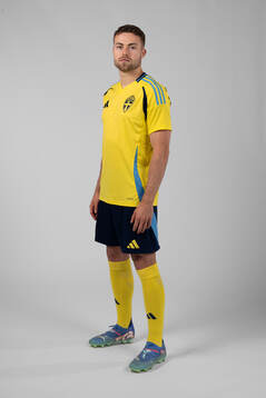 Gabriel Gudmundsson of the Swedish men's football national