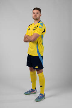 Gabriel Gudmundsson of the Swedish men's football national