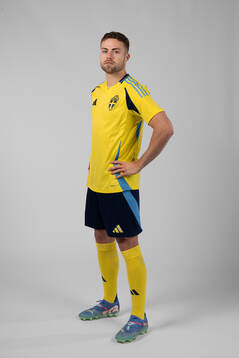 Gabriel Gudmundsson of the Swedish men's football national