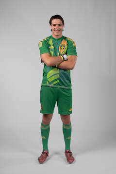Goalkeeper Jacob Widell Zetterström of the Swedish men's