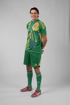 Goalkeeper Jacob Widell Zetterström of the Swedish men's