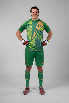 Goalkeeper Jacob Widell Zetterström of the Swedish men's