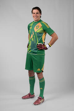 Goalkeeper Jacob Widell Zetterström of the Swedish men's
