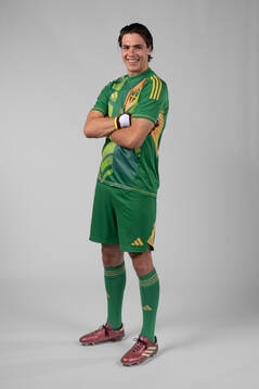 Goalkeeper Jacob Widell Zetterström of the Swedish men's