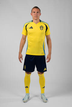 Ludwig Augustinsson of the Swedish men's football national
