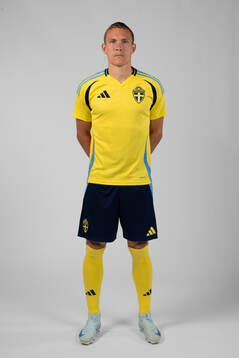 Ludwig Augustinsson of the Swedish men's football national