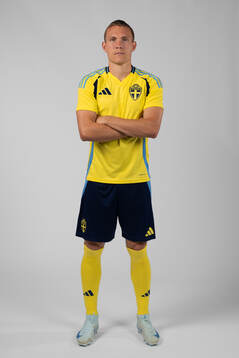 Ludwig Augustinsson of the Swedish men's football national