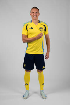 Ludwig Augustinsson of the Swedish men's football national