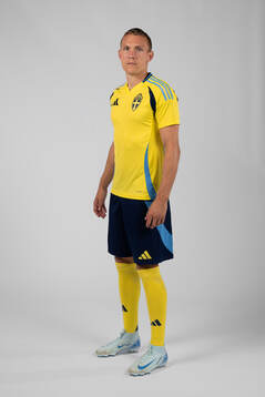 Ludwig Augustinsson of the Swedish men's football national