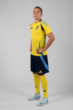 Ludwig Augustinsson of the Swedish men's football national