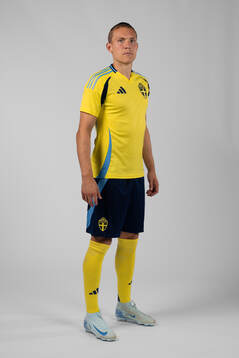 Ludwig Augustinsson of the Swedish men's football national