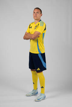 Ludwig Augustinsson of the Swedish men's football national