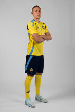 Ludwig Augustinsson of the Swedish men's football national