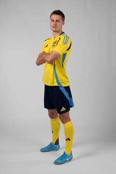 Mattias Svanberg of the Swedish men's football national