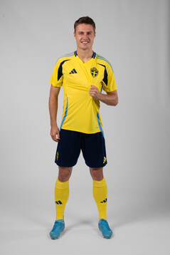 Mattias Svanberg of the Swedish men's football national