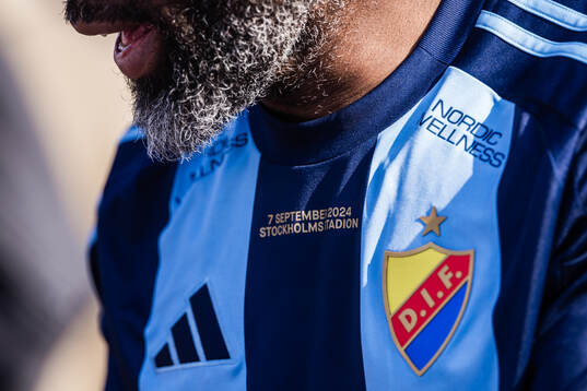 En matchtröja med dagens datum