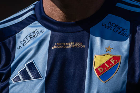 En matchtröja med dagens datum