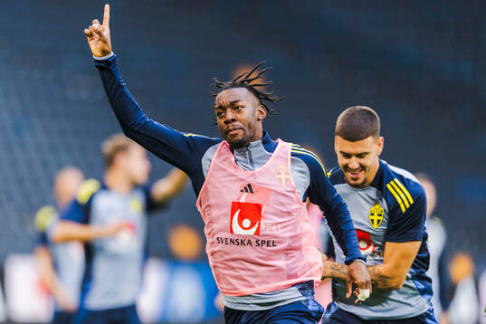 Anthony Elanga of the Swedish men's football national team