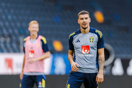Edvin Kurtulus of the Swedish men's football national team
