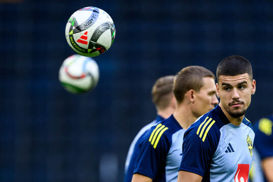 Edvin Kurtulus of the Swedish men's football national team